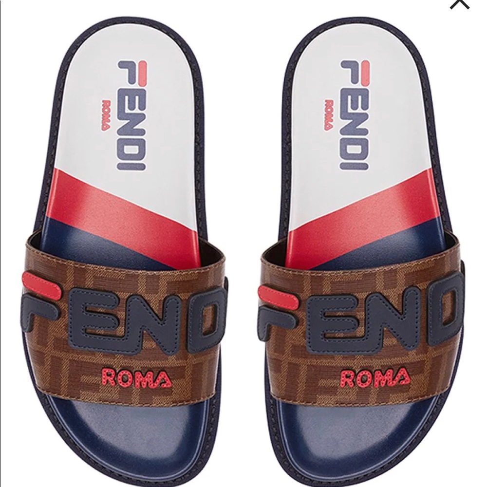 Authentic Fendi slides